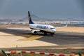 ARECIFE, SPAIN - APRIL, 16 2017: Boeing 737-800 of AYANAIR with