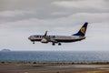 ARECIFE, SPAIN - APRIL, 15 2017: Boeing 737-800 of RYANAIR with