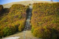 Aremogna Abruzzo mountain landscape in Italy