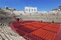 Arena di Verona - ancient Roman amphitheatre in Verona Royalty Free Stock Photo