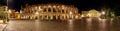 Arena di Verona by Night - Italy Royalty Free Stock Photo