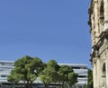 Arena and Musee Romanite in Nimes, France