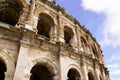 Arena of Nimes french Roman amphitheater in France