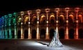 Arena of Nimes, a 2000 years roman monument, Nimes France