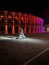 Arena of Nimes, a 2000 years roman monument, Nimes France