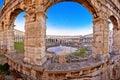 Arena Pula historic Roman amphitheater view