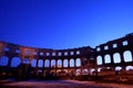 Arena of the Roman amphitheatre in Pula