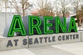 Arena at Seattle Center Sign at the Climate Pledge Arena