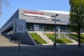 Arena in Spring in Bad Cannstatt, Stuttgart, Baden - Wuerttemberg Royalty Free Stock Photo