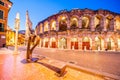 Arena in Verona city