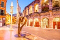 Arena in Verona city