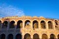Arena of Verona at Sunset - Italy Royalty Free Stock Photo
