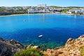 Arenal d'es Castell beach in Menorca, spain Royalty Free Stock Photo