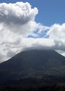 Arenal jungle volcano in Costa Rica Central America volcan active Royalty Free Stock Photo