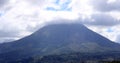 Arenal jungle volcano in Costa Rica Central America volcan active Royalty Free Stock Photo