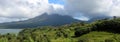 Arenal jungle volcano in Costa Rica Central America volcan active Royalty Free Stock Photo