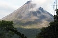 Arenal volcano. Costa Rica Royalty Free Stock Photo