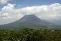 Arenal Volcano in Costa Rica Royalty Free Stock Photo