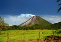 Arenal Volcano in Costa Rica Royalty Free Stock Photo