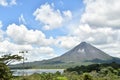 Arenal Volcano lake park in Costa rica central america Royalty Free Stock Photo