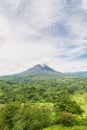 Arenal volcano landscape Costa Rica