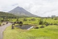 Arenal volcano view in Costa Rica