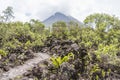 Arenal volcano view in Costa Rica