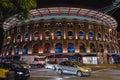 Arenas de Barcelona, former bullring at Spain Square Royalty Free Stock Photo