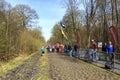 The Arenberg Gap - Paris-Roubaix 2015