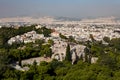 Areopagus Hill in Athens, Greece Royalty Free Stock Photo