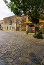 Areopoli, the traditional village of Mani in Peloponnese Greece. Royalty Free Stock Photo