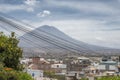 Arequipa city and volcano