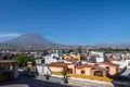 Arequipa city with Misti Volcano on background - Arequipa, Peru