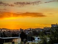 Arequipa, Peru with its iconic volcano Chachani in the background