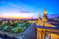 Arequipa Plaza at Night