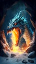 Ares Defense: Dragon Fire Coming Out of Mouth Card Art