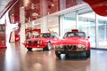 Arese, Italy - Alfa Romeo Sprint 6C and Scarabeo II models on display at The Historical Museum Alfa Romeo Royalty Free Stock Photo