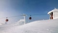 Areskutan, the top of Are Skiresort in Jamtland, Sweden in winter