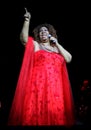 Aretha Franklin performs in concert