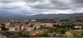 Arezzo From Above Royalty Free Stock Photo