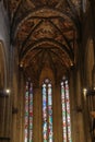 Arezzo Cathedral or Cattedrale dei Santi San Pietro e Donato inside, Tuscany, Italy