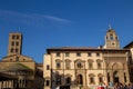 Arezzo historic center city of tuscany