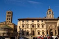 Arezzo historic center city of tuscany