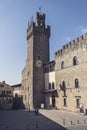 AREZZO, ITALY - September 18, 2019: Splendid panoramic view of the city of Arezzo Royalty Free Stock Photo