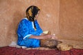 The Argan worker Royalty Free Stock Photo