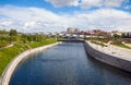 Arganzuela Bridge and Madrid Rio Park, Madrid