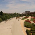 Arganzuela Footbridge and Parque de Madrid