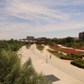 Arganzuela Footbridge and Parque de Madrid