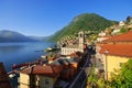 Argegno Lake Como in Italy Royalty Free Stock Photo