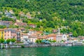 Argegno village and lake Como in Italy Royalty Free Stock Photo